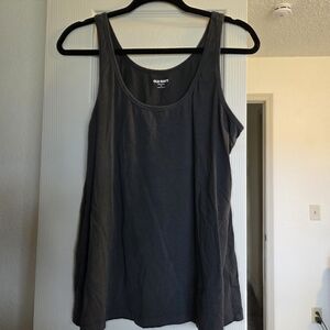 Old Navy Black Scoop Neck Tank